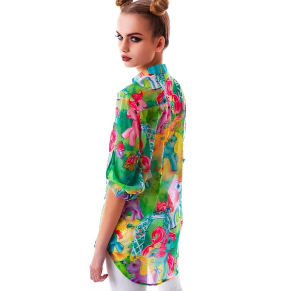 Iron Fist My Little Pony Blouse - Picture 3 of 5